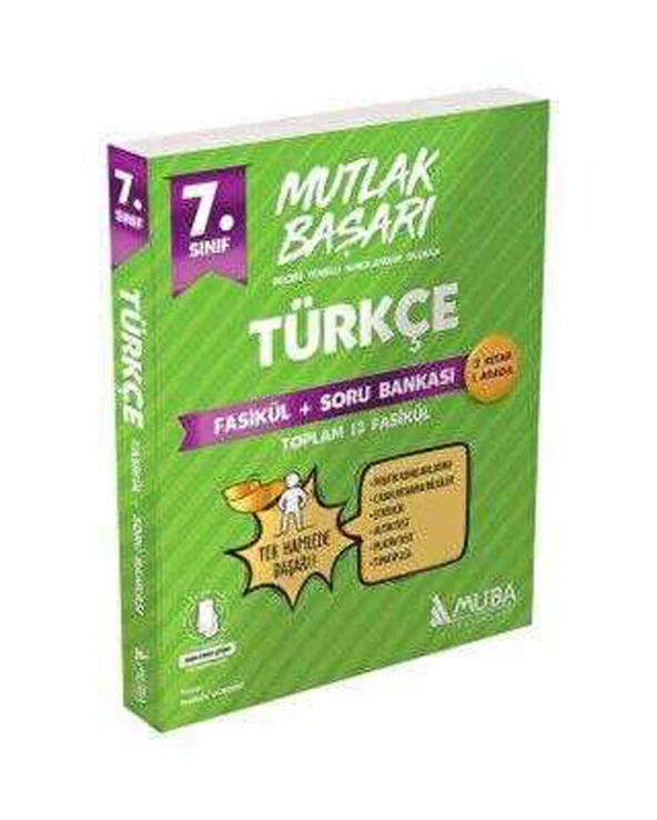 Muba 7.Sınıf Türkçe Fasiküller+Soru Bankası