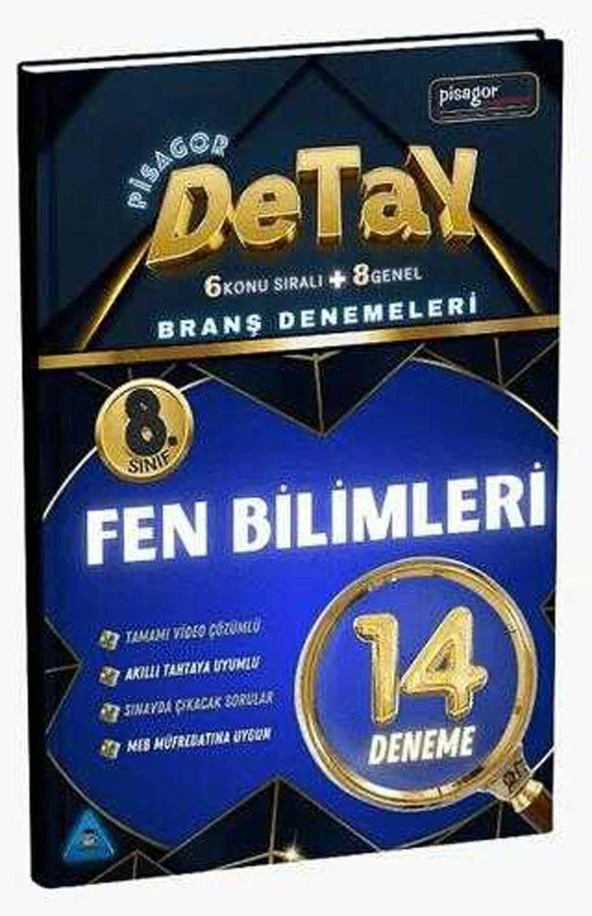 Zeka Küpü 8.Sınıf Detay 14lü Fen Bilimleri Branş Denemesi