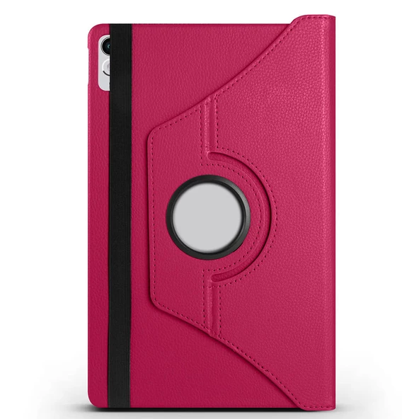 Lenovo Tab P11 2. Nesil 11.5inç TB350FU TB350XU (Pro Değildir) Kılıf 360 Dönebilen Standlı Case - 8