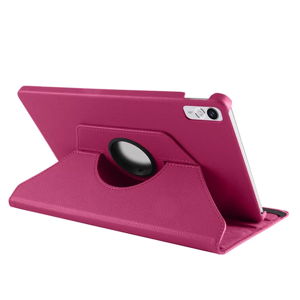Lenovo Tab P11 2. Nesil 11.5inç TB350FU TB350XU (Pro Değildir) Kılıf 360 Dönebilen Standlı Case - 4