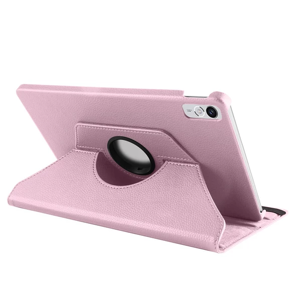 Lenovo Tab P11 2. Nesil 11.5inç TB350FU TB350XU (Pro Değildir) Kılıf 360 Dönebilen Standlı Case - 6