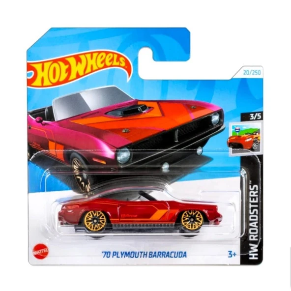 Hot Wheels Tekli Arabalar 70 Plymouth Barracuda HTC95