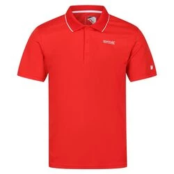 Regatta Maverik V Polo Yaka Erkek T-Shirt-KIRMIZI