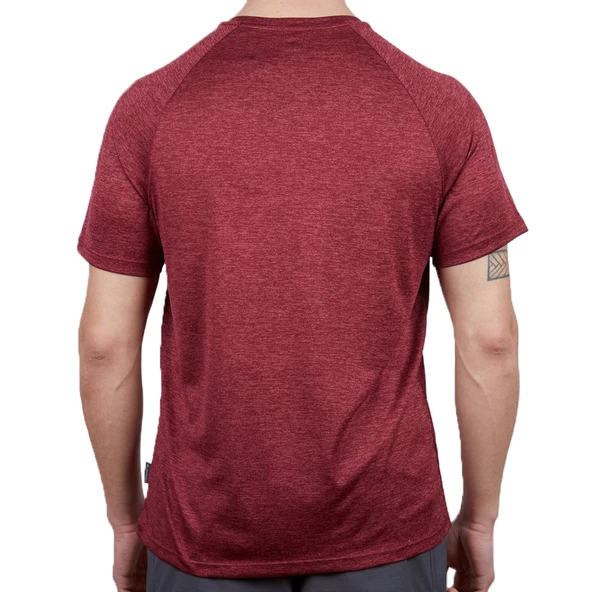 Spor Erkek Tişört - Terletmez Kumaş - Speedwick Move - Bordo - 3