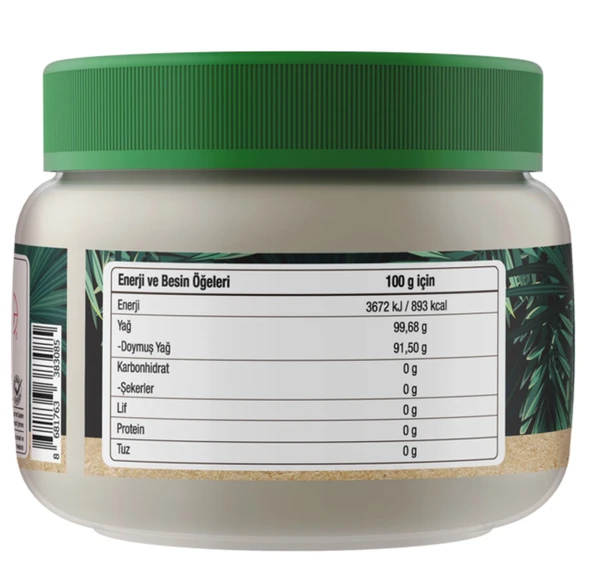 Nature's Supreme Organik Hindistan Cevizi Yağı 300 mL - 2