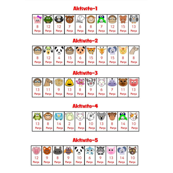 Gizli Hayvanları Bul YAZ-SİL Kitabı - 6