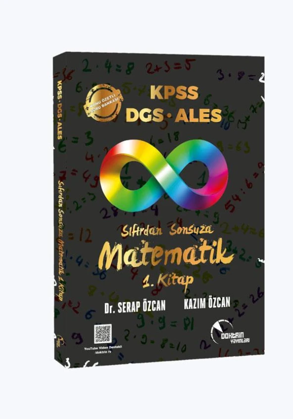 KPSS Sıfırdan Sonsuza Matematik 1 Konu Özetli Soru Bankası 1.Cilt Doktrin Yayınları