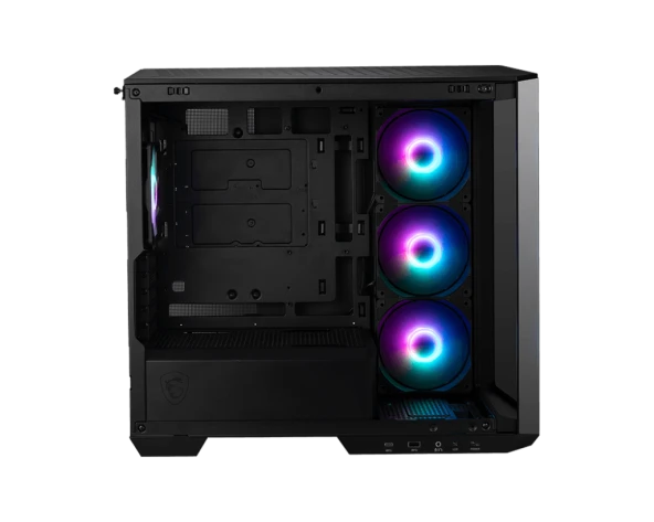 MSI MAG PANO M100R PZ Temperli Cam 3x120mm 1x120mm ARGB Fan mATX Panoramik Gaming Bilgisayar Kasasi - 2