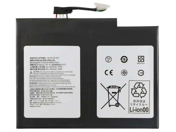 RETRO Acer Aspire SA5-271, SA5-271P, AP16B4J Notebook Bataryasi