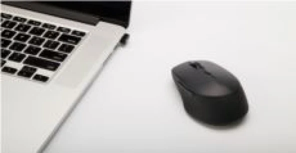 RAPOO M300 1600DPI Çok Modlu Sessiz Tiklama Özellikli Kablosuz Mouse Koyu Gri