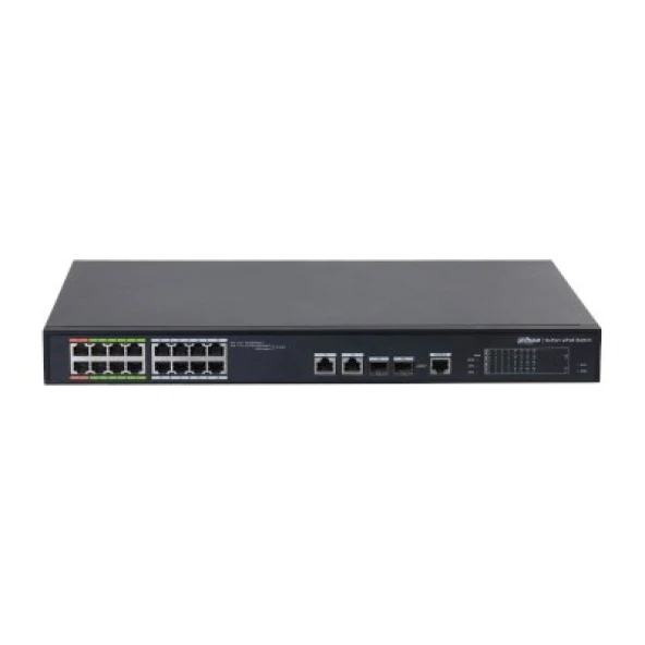 Dahua 16 Port 100Mbps E-PoE LR2218-16ET-240