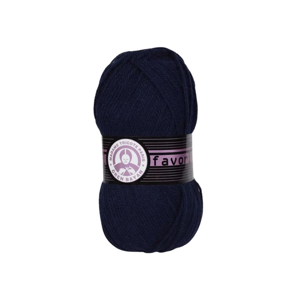 Ören Bayan Favori Örgü İpi - Lacivert - 1 Adet - ( Renk Kodu : 019 ) ürün görseli 1