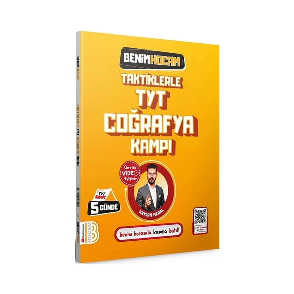 Benim Hocam Yayınları TYT Taktiklerle Coğrafya Kampı Bayram Meral