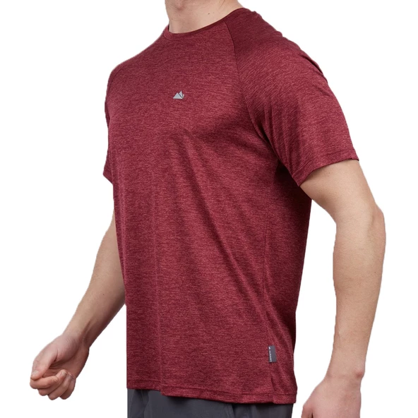 Alpinist SPEEDWİCK MOVE Erkek T-Shirt Bordo - Resim 2