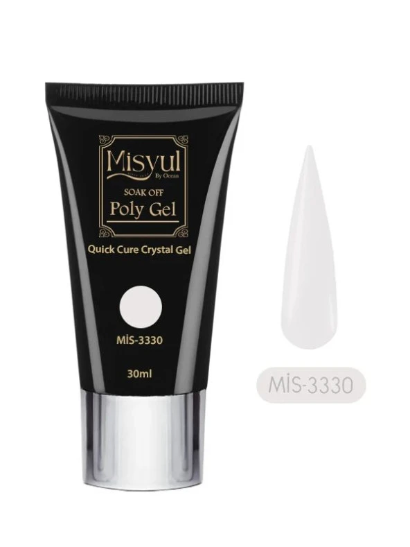 Poly Jel Protez Tırnak Hızlı Tırnak Uzatma Polygel 30 ML 3330