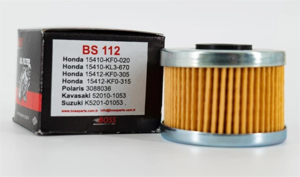 Boss Yağ Filtresi 112