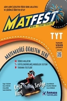 Armada Yayınları Yks Tyt Matfest Matematiği Öğreten Seri Orta İleri