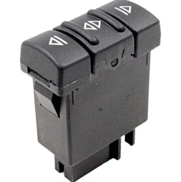 RENAULT 19 R19 SAĞ + SOL CAM DÜĞMESİ ANAHTARI TAKIMI 1988-1996 - Resim 2