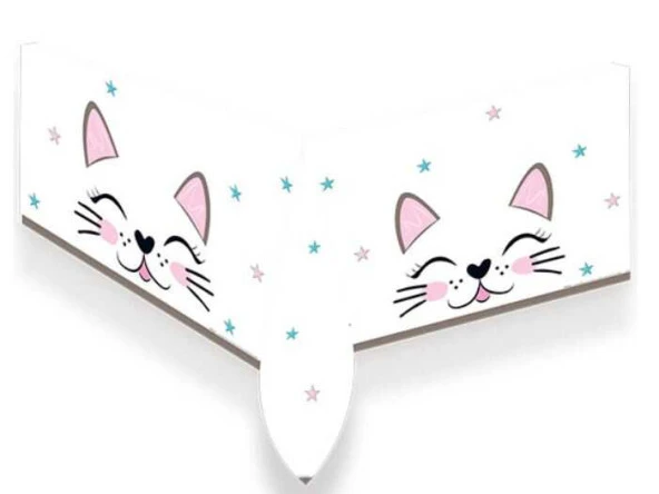 MASA ÖRTÜSÜ MISS CAT 120X180 CM 1 ADET ürün görseli