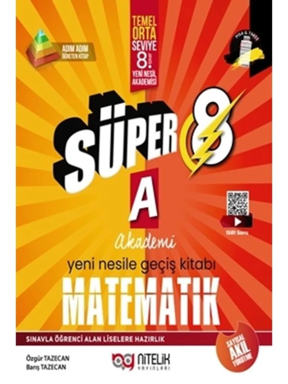 NİTELİK 8.SINIF YENİ NESİL SÜPER MATEMATİK (A)