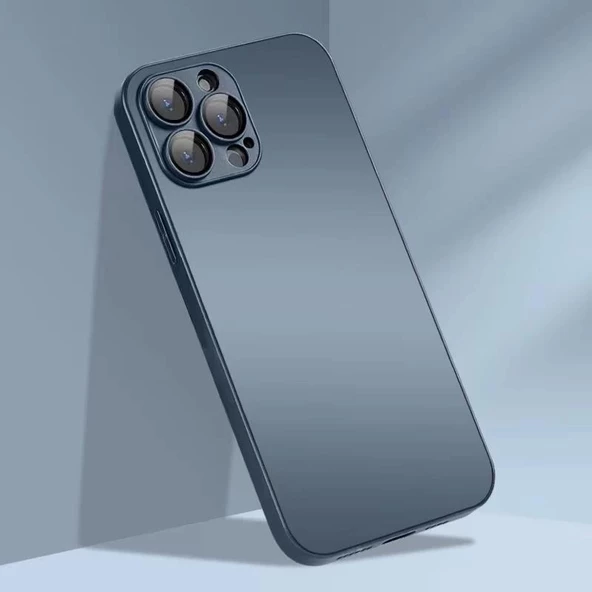 İphone 14 Plus Mat Elektro Cam Kapak