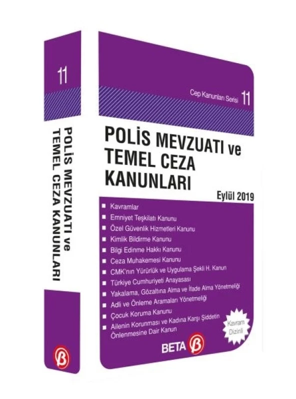 Cep Kanunu Serisi 11 - Polis Mevzuatı ve Temel Ceza Yasaları