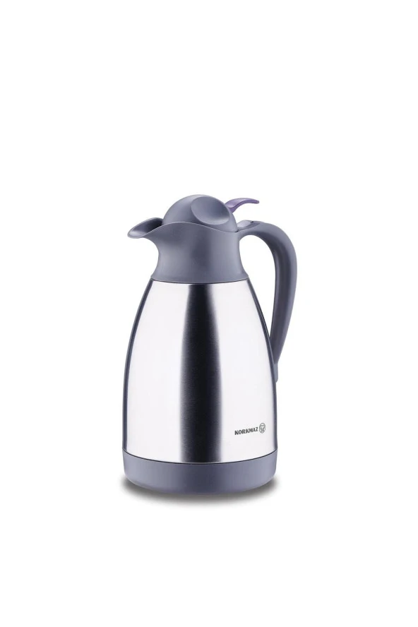 Korkmaz çelik çay termosu - çelik su termosu 1,5 lt. - 2