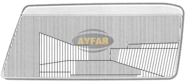 OPEL VECTRA FAR CAMI SAG 1988-1992 ARASI **