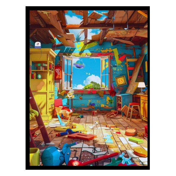 Gizemli Evlerde Gizli Nesneleri Bul YAZ-SİL Kitabı - Resim 4