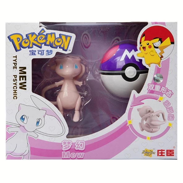 Pokemon Orijinal Lisanslı Elf Topu Mew