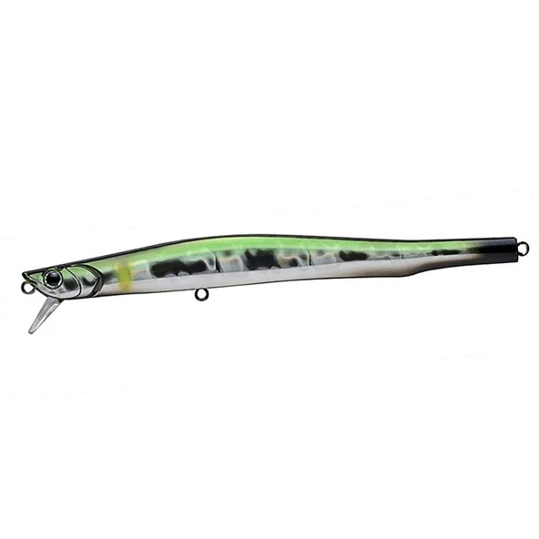 Apia H-Bait 140SF 140mm 14gr Slow Floating Maket Balık  08 Black Silver Scented Fish