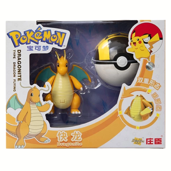 Pokemon Orijinal Lisanslı Elf Topu Dragonite