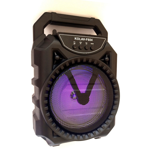 TT Kolav-F604 RGB Bluetooth Kablosuz 6,5 inc Hoparlör Radyo/USB - 4