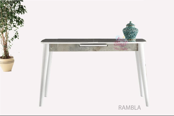 Ortadan Açılabilir Mdf Yemek Masası, Mutfak Masası ( 70x120 CM ) - 10