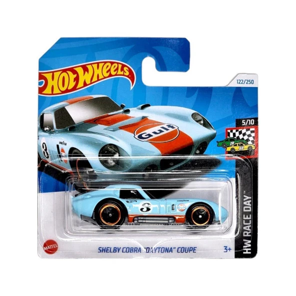 Hot Wheels Tekli Arabalar Shelby Cobra Daytona Coupe HTC77 - 3