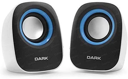 Dark (DK-AC-SP100) USB Hoparlör 1+1 Beyaz Renk - 2