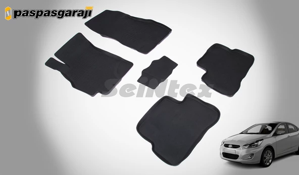 Seintex Hyundai Accent 4D Havuzlu Paspas 2000-2012 Arası