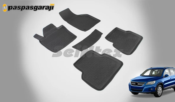 Seintex Volkswagen Tiguan 4D Havuzlu Paspas 2007-2016 Arası