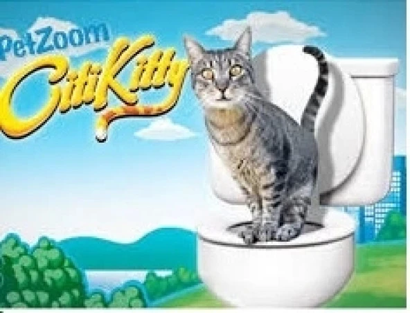 Pet Zoom Citi Kitty Kedi Tuvaleti