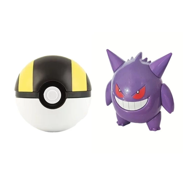 Pokemon Orijinal Lisanslı Elf Topu Gengar - Kutusuz