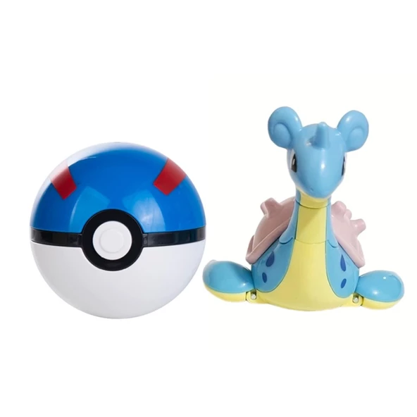 Pokemon Orijinal Lisanslı Elf Topu Lapras - Kutusuz