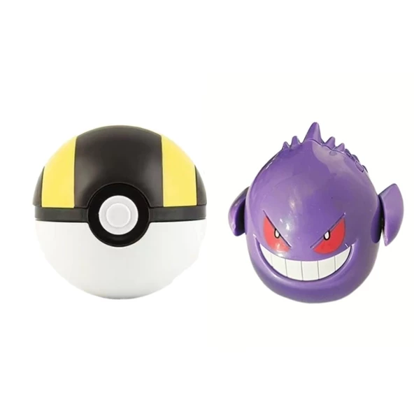 Pokemon Orijinal Lisanslı Elf Topu Gengar - Kutusuz - 2