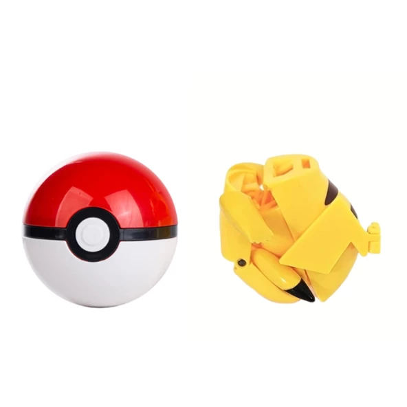 Pokemon Orijinal Lisanslı Elf Topu Pikachu Atak- Kutusuz - 2