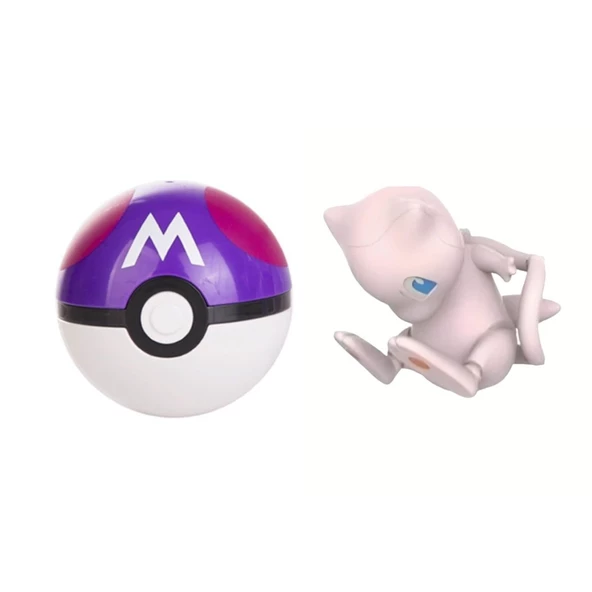 Pokemon Orijinal Lisanslı Elf Topu Mew - Kutusuz - 2