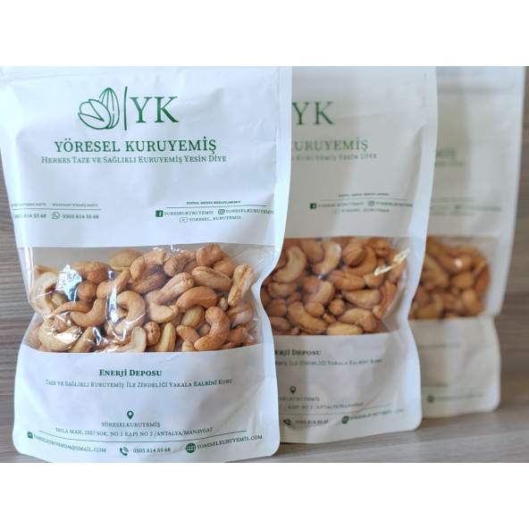 Yöresel Kuruyemiş Kavrulmuş Kaju Fıstığı 500g - 2