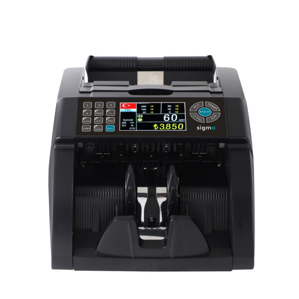 Sigma 8520 Yeni Nesil Sahte Kontrollü Para Sayma Makinesi