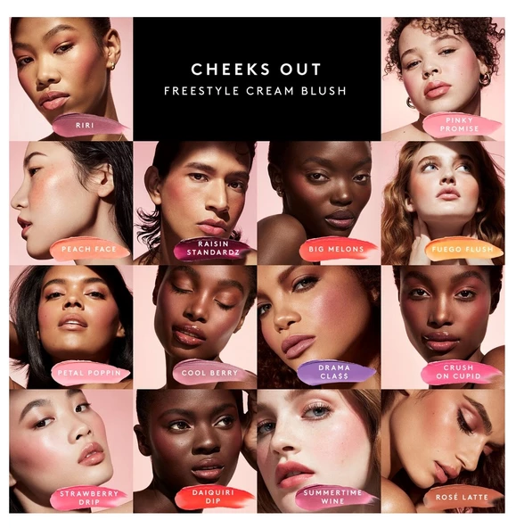 Fenty Beauty Cheeks Out Freestyle Cream Blush Petai Poppin- Allık - Resim 2