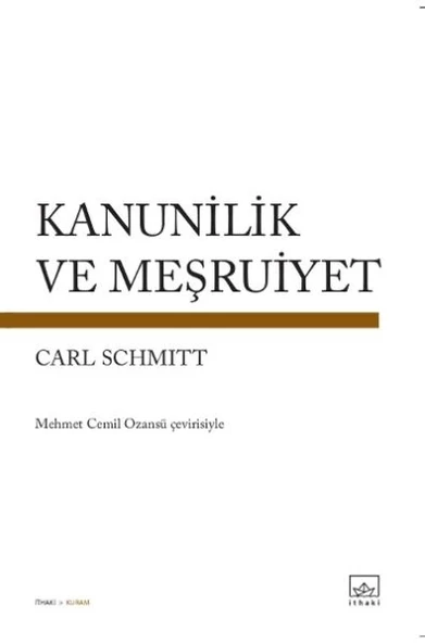 Kanunilik ve Meşruiyet