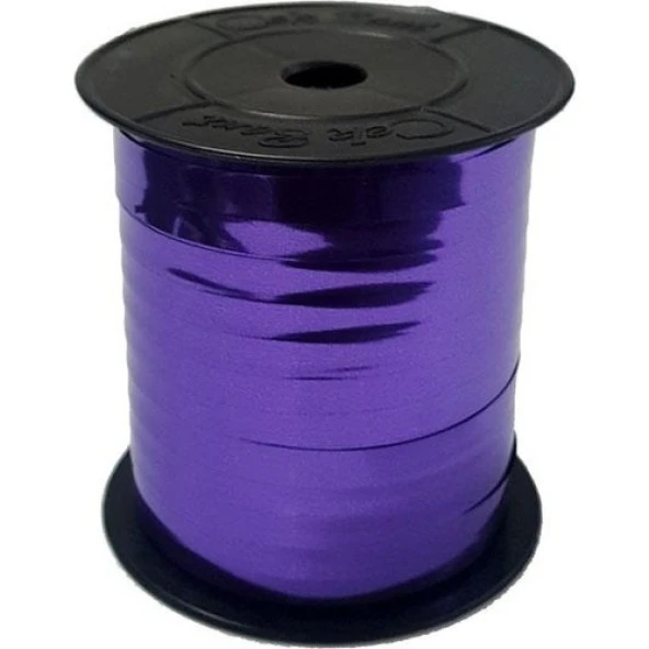 8mm Metalik Morı Şerit Rafya 8mmx200mt MOR