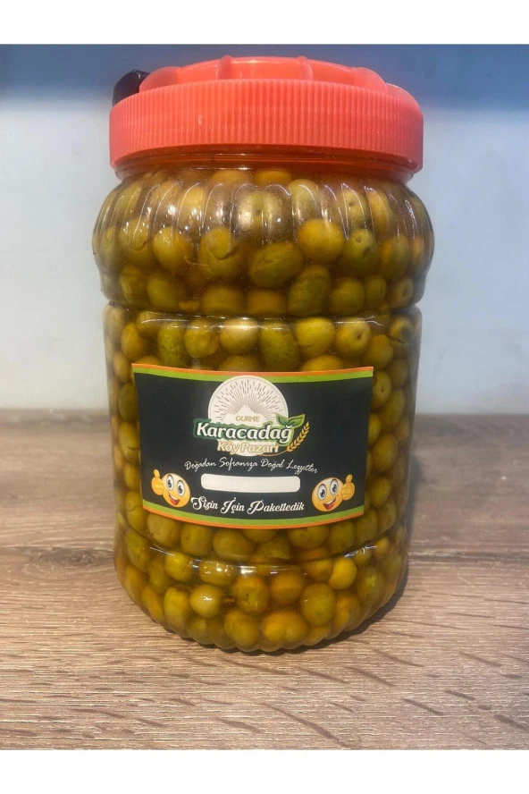 Karcadağ organik HAL-HAL yeşil zeytin 1 kg